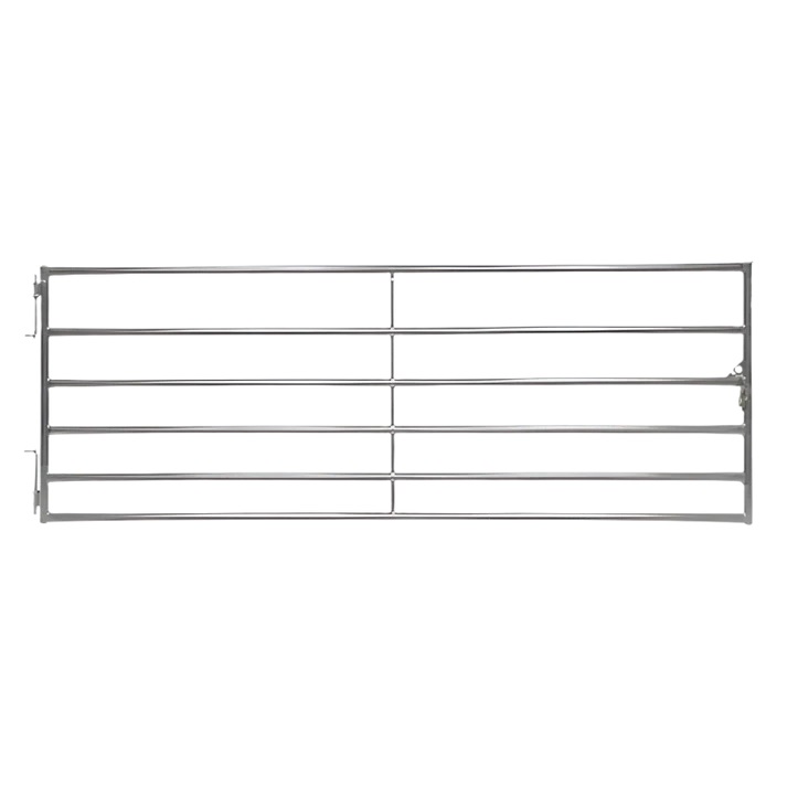 Galvanized Bull Gates